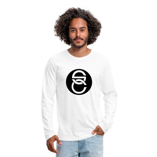 SC Men's Premium Long Sleeve T-shirt II - white