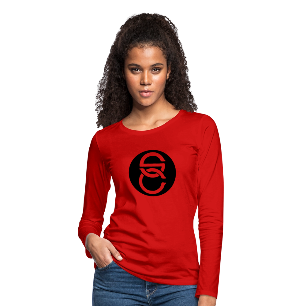 Women's Premium Long Sleeve T-shirt II - red