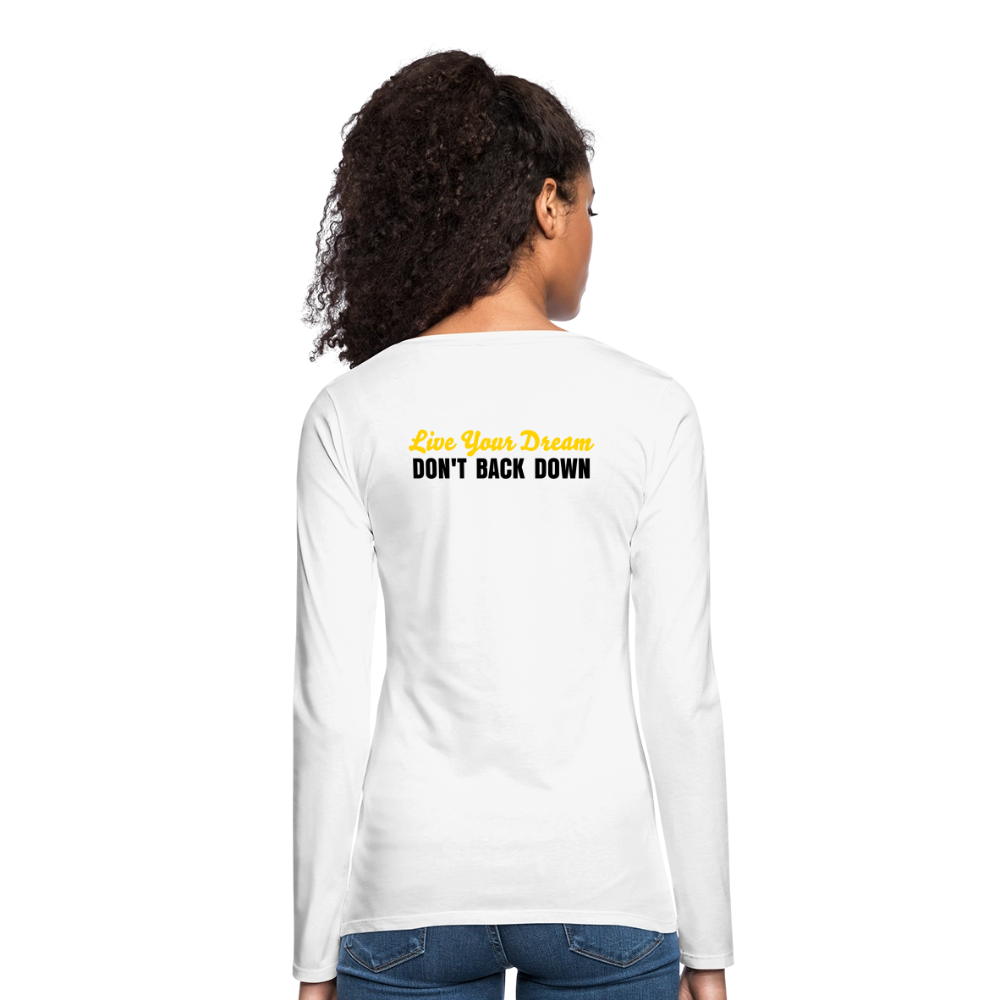Women's Premium Long Sleeve T-shirt II - white