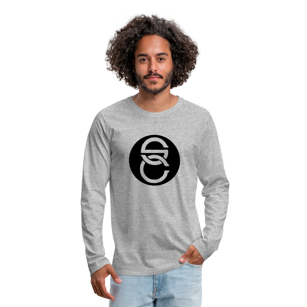SC Men's Premium Long Sleeve T-shirt II - heather gray