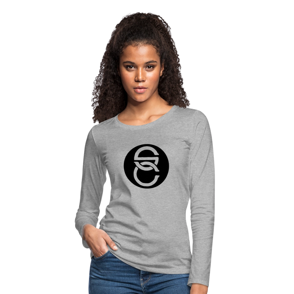 Women's Premium Long Sleeve T-shirt II - heather gray