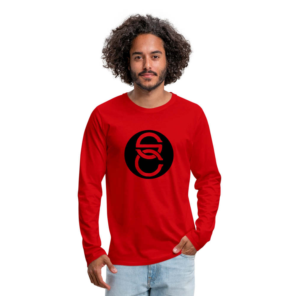 SC Men's Premium Long Sleeve T-shirt II - red