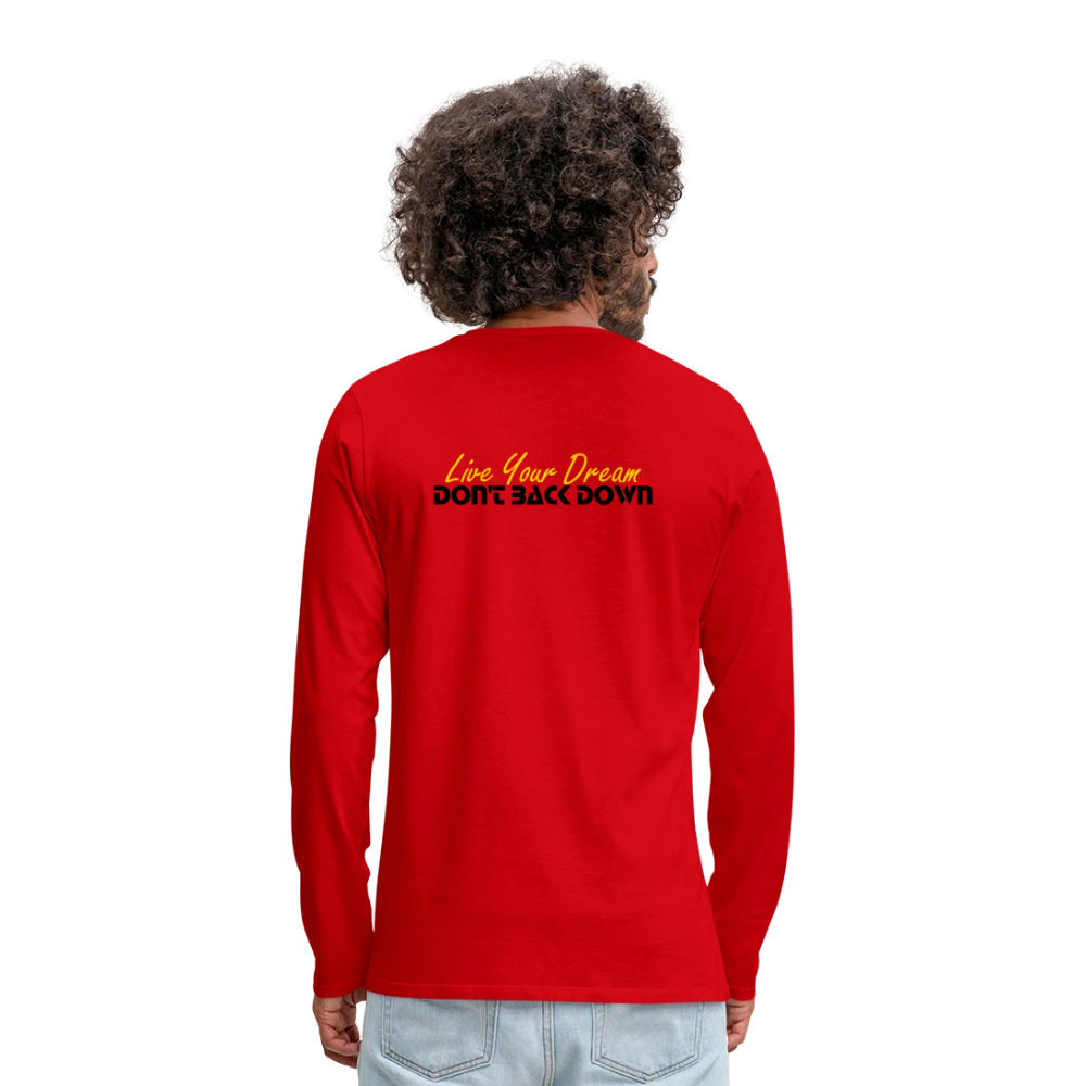 SC Men's Premium Long Sleeve T-shirt II - red