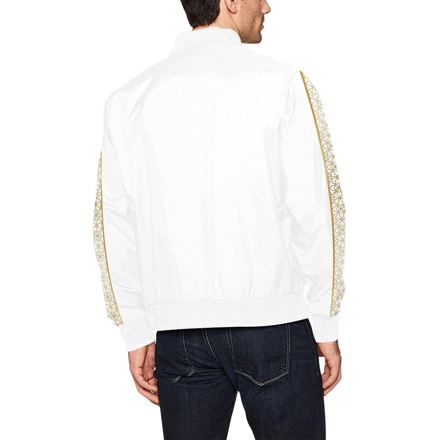Gold Stepper i Bomber Bomber Jacket