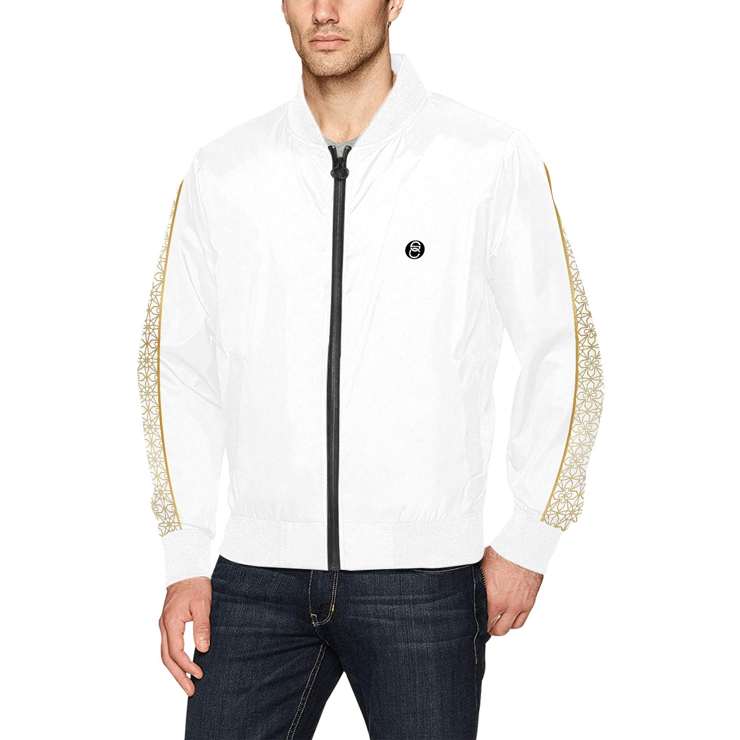Gold Stepper i Bomber Bomber Jacket