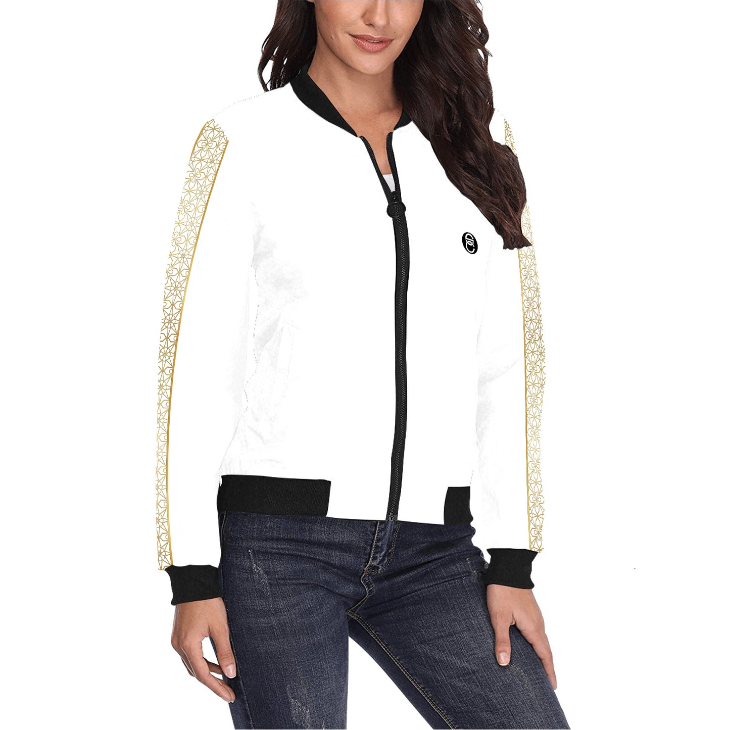 Gold Stepper i Bomber Jacket (Women's)