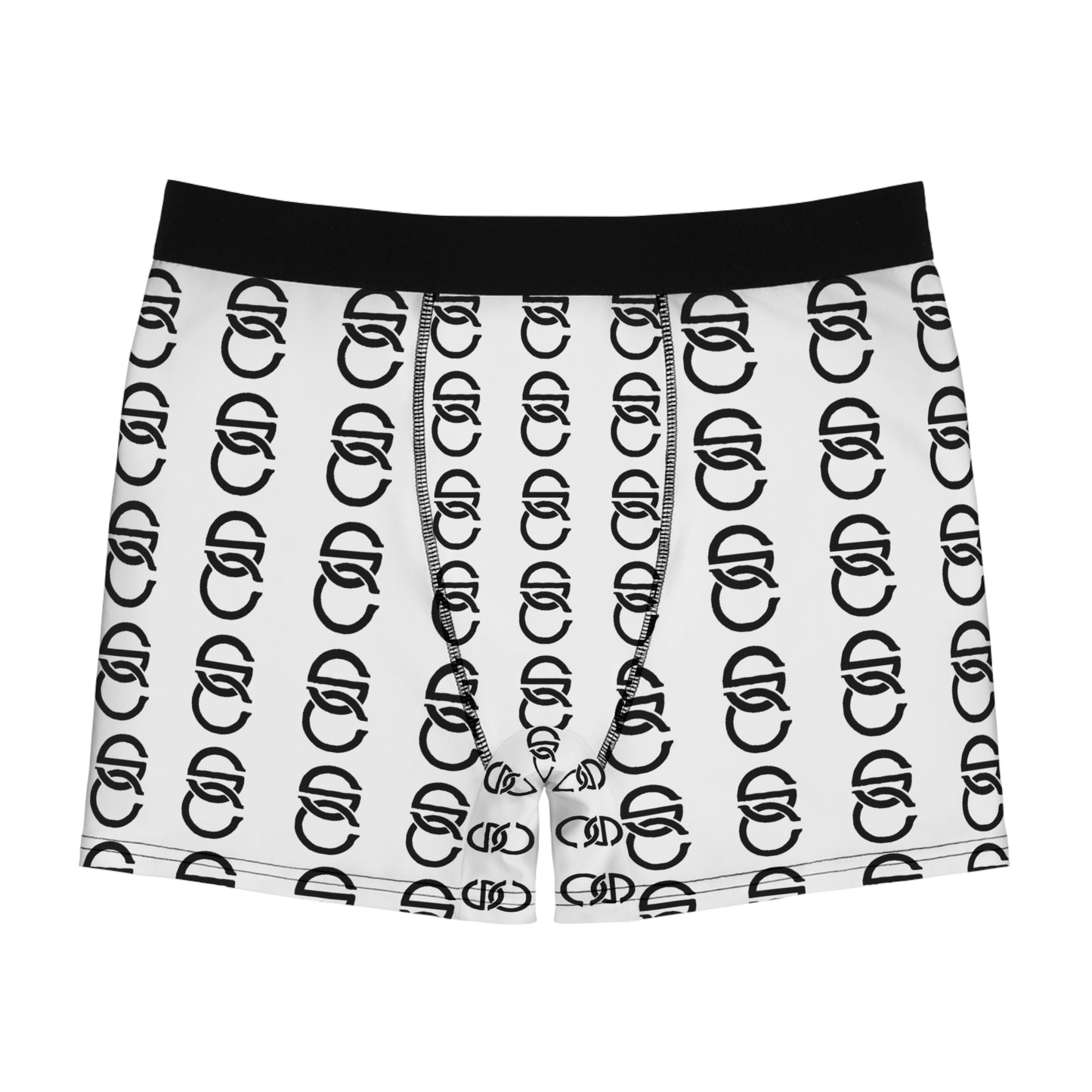 Men's White Boxer Briefs