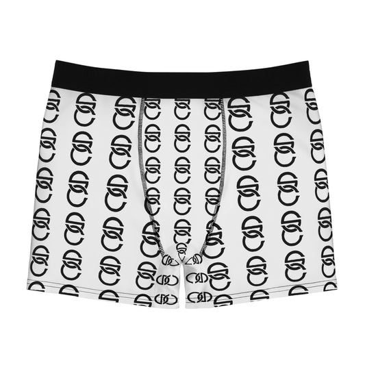 Men's White Boxer Briefs
