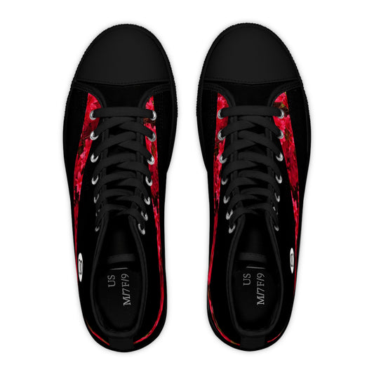 Fleurs Rouges Women's Sneakers