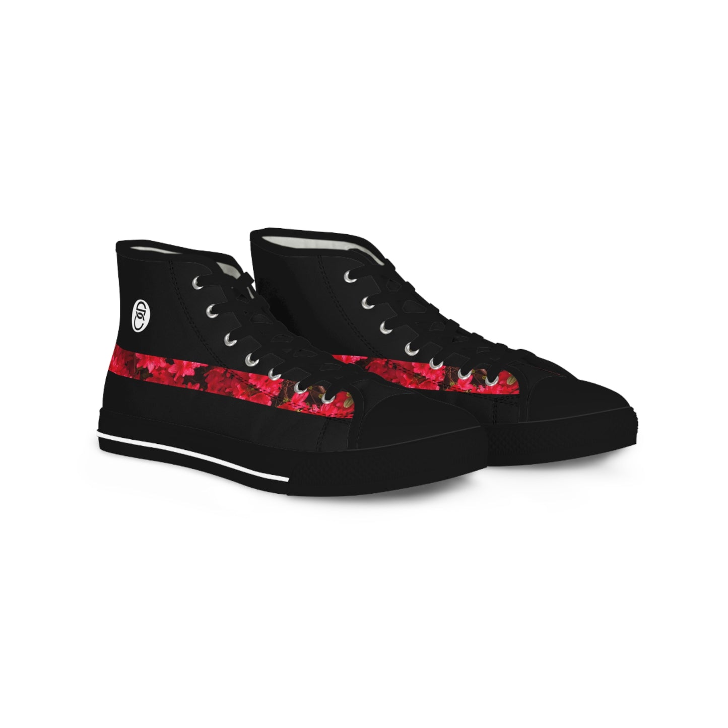 Fleurs Rouges Men's Sneakers