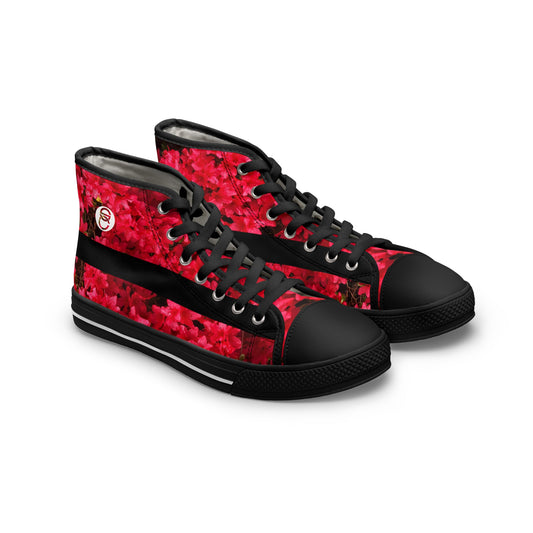 Fleurs Rouges II Women's Sneakers