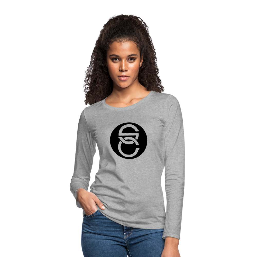 Women's Premium Long Sleeve T-shirt II - heather gray