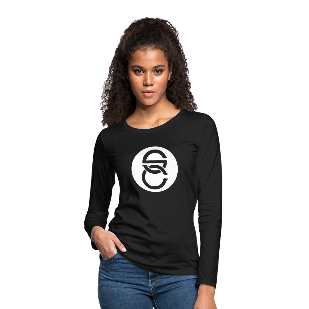 Women's Premium Long Sleeve T-shirt I - black