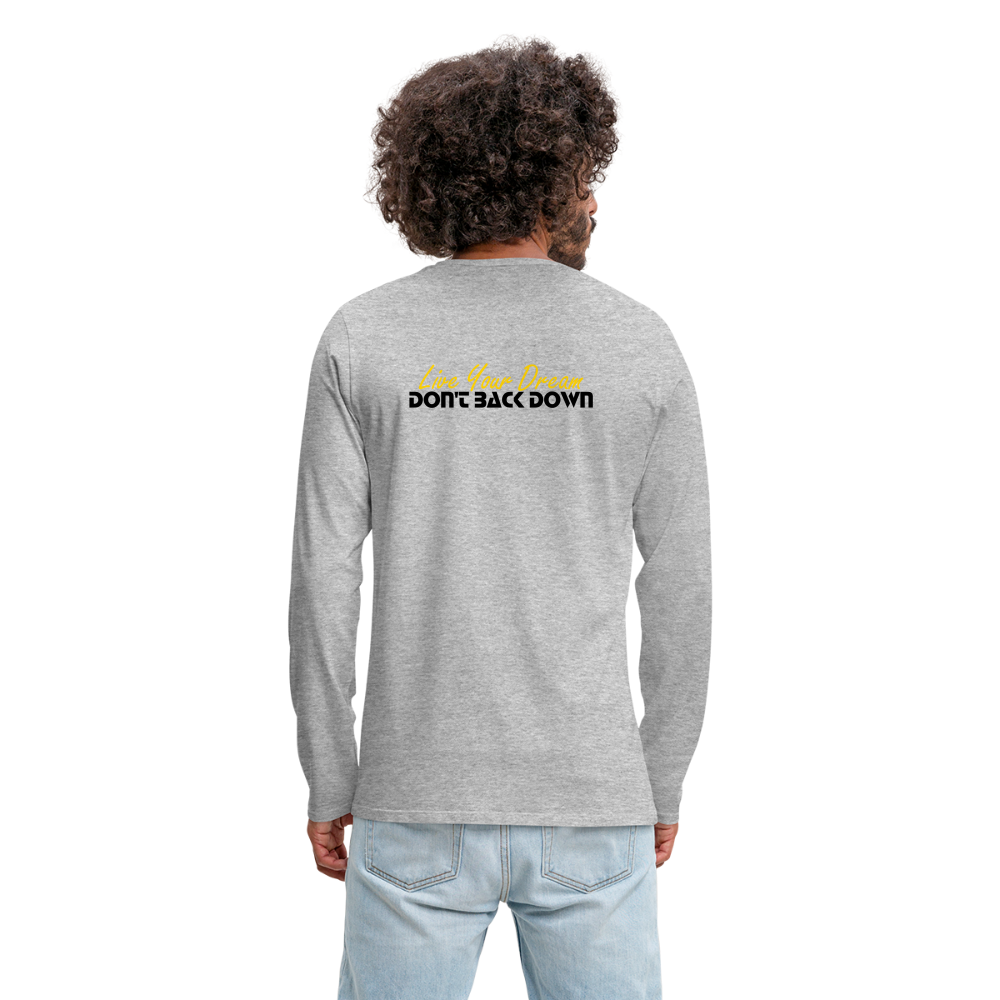 SC Men's Premium Long Sleeve T-shirt II - heather gray