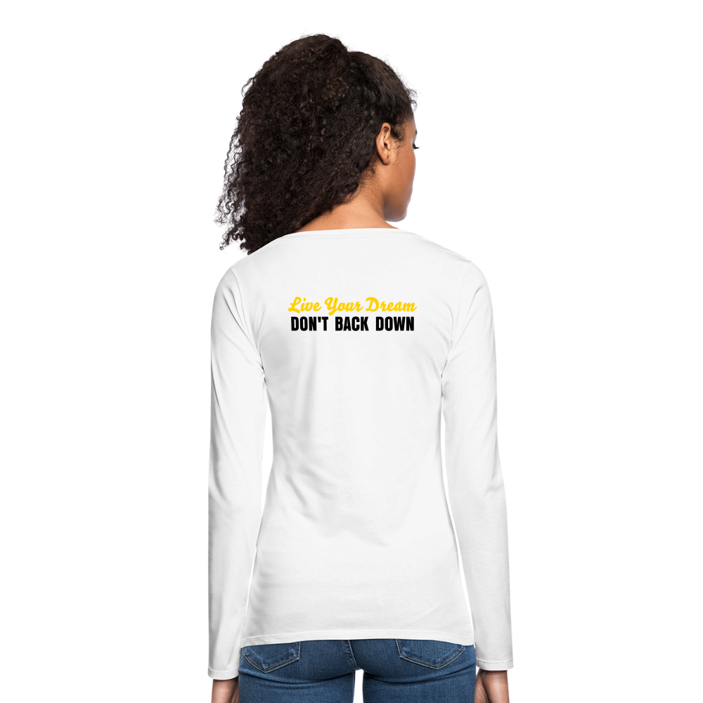 Women's Premium Long Sleeve T-shirt II - white