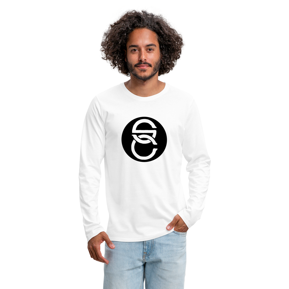 SC Men's Premium Long Sleeve T-shirt II - white