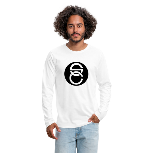 SC Men's Premium Long Sleeve T-shirt II - white