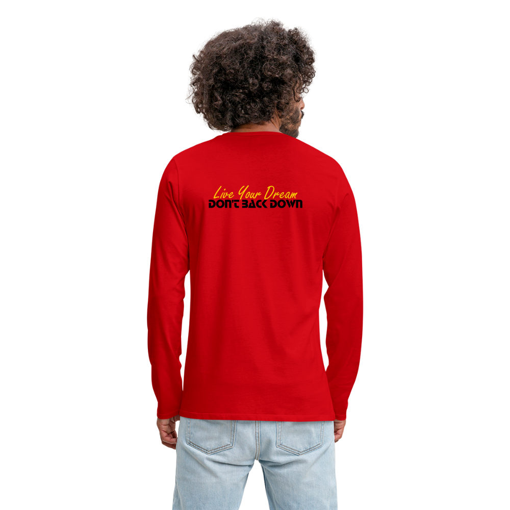 SC Men's Premium Long Sleeve T-shirt II - red