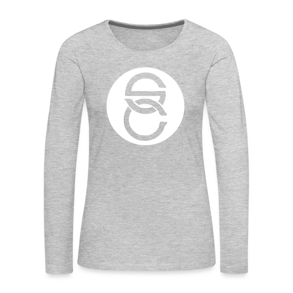 Women's Premium Long Sleeve T-shirt I - heather gray