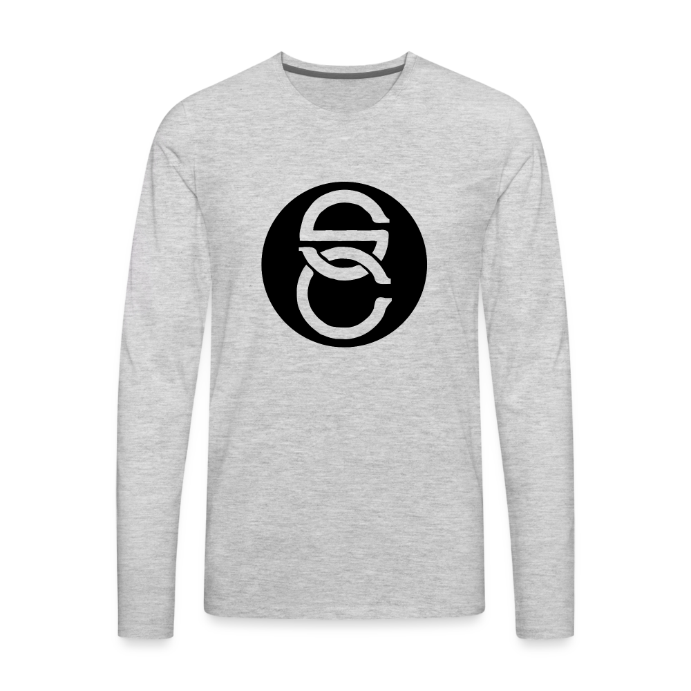 SC Men's Premium Long Sleeve T-shirt II - heather gray