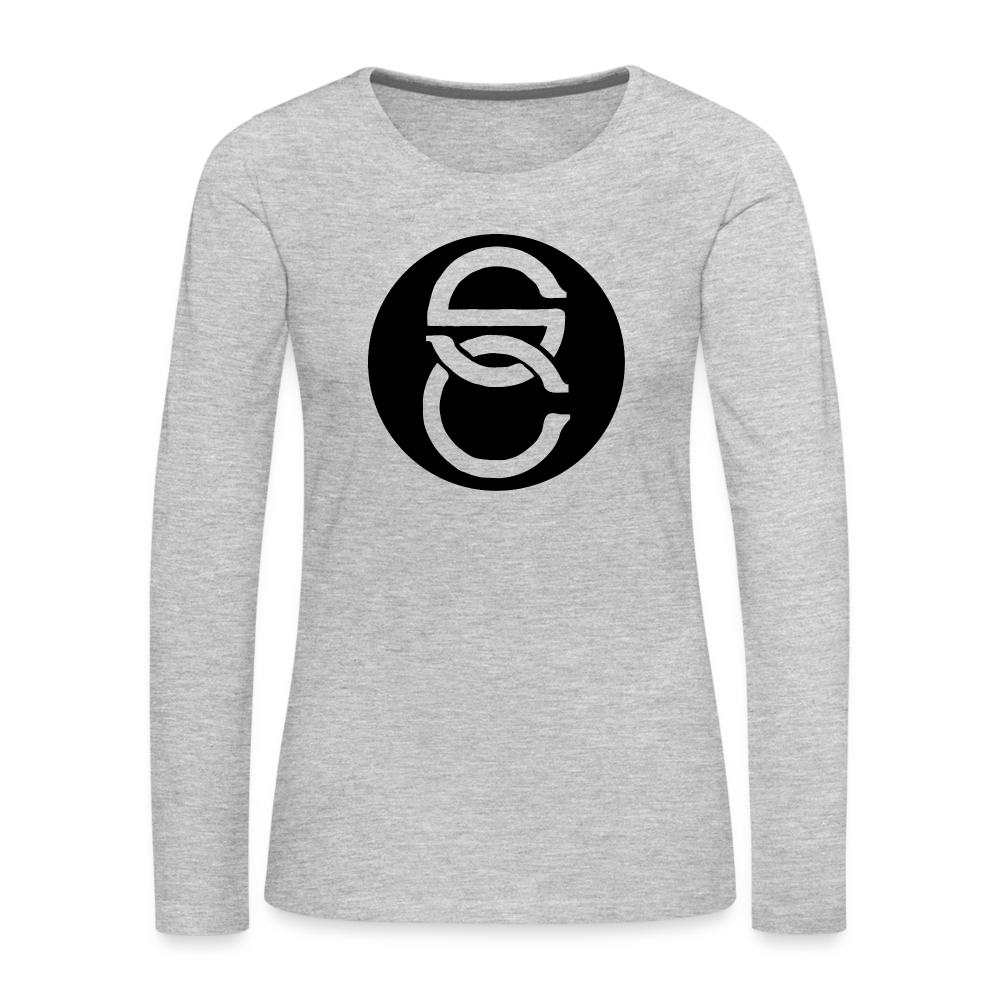 Women's Premium Long Sleeve T-shirt II - heather gray