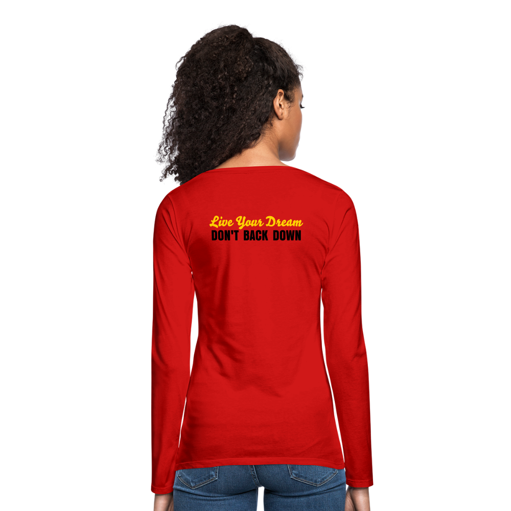 Women's Premium Long Sleeve T-shirt II - red