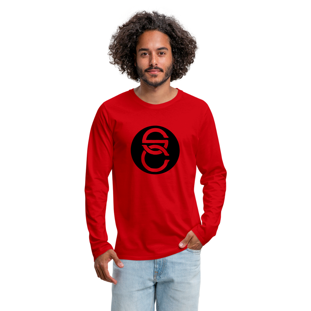 SC Men's Premium Long Sleeve T-shirt II - red