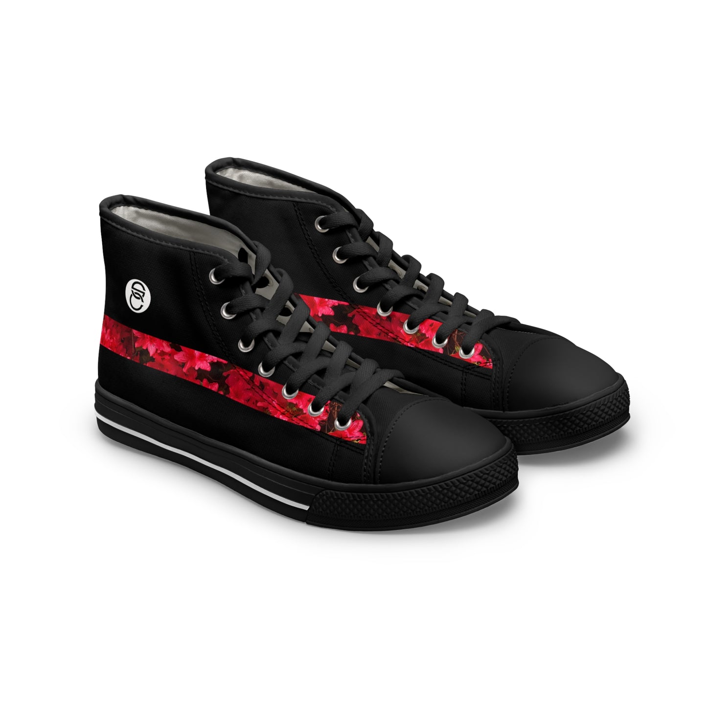 Fleurs Rouges Women's Sneakers