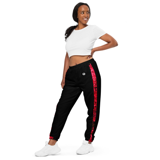 Fleurs Rouges II sweatpants (unisex)