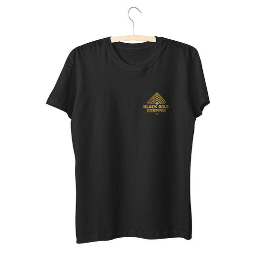 Black Gold Stepper Classic Cotton T-Shirt