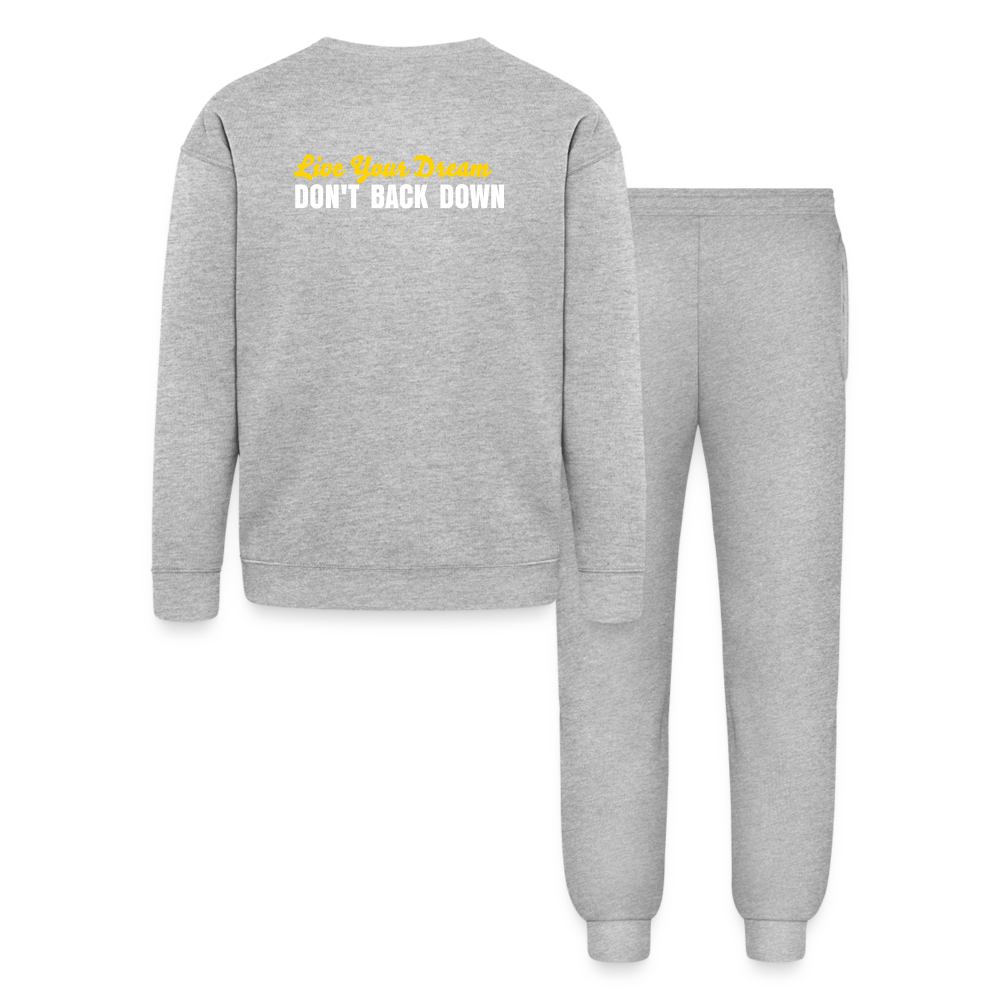 SC Bella + Canvas Unisex Lounge Wear Set - heather gray