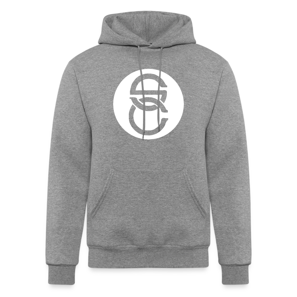 Champion Unisex Powerblend Hoodie - heather gray