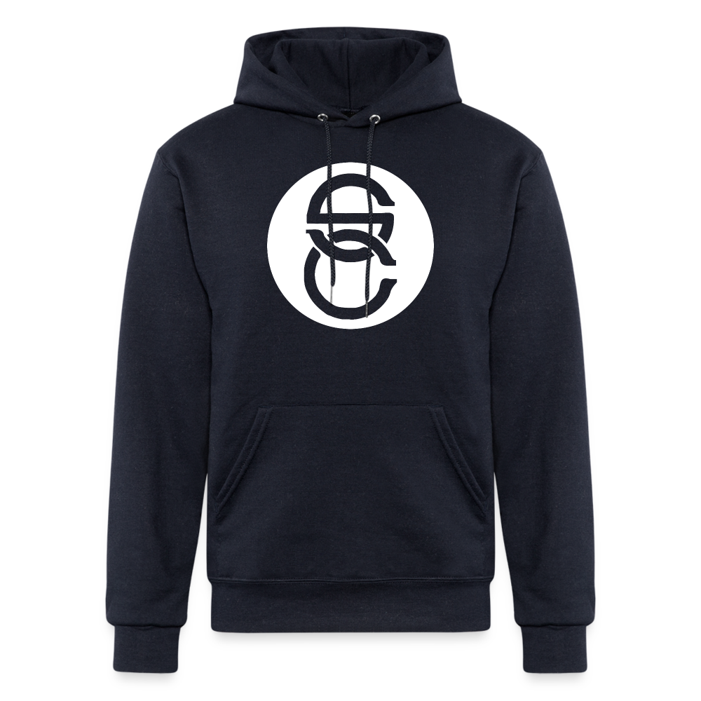 Champion Unisex Powerblend Hoodie - navy