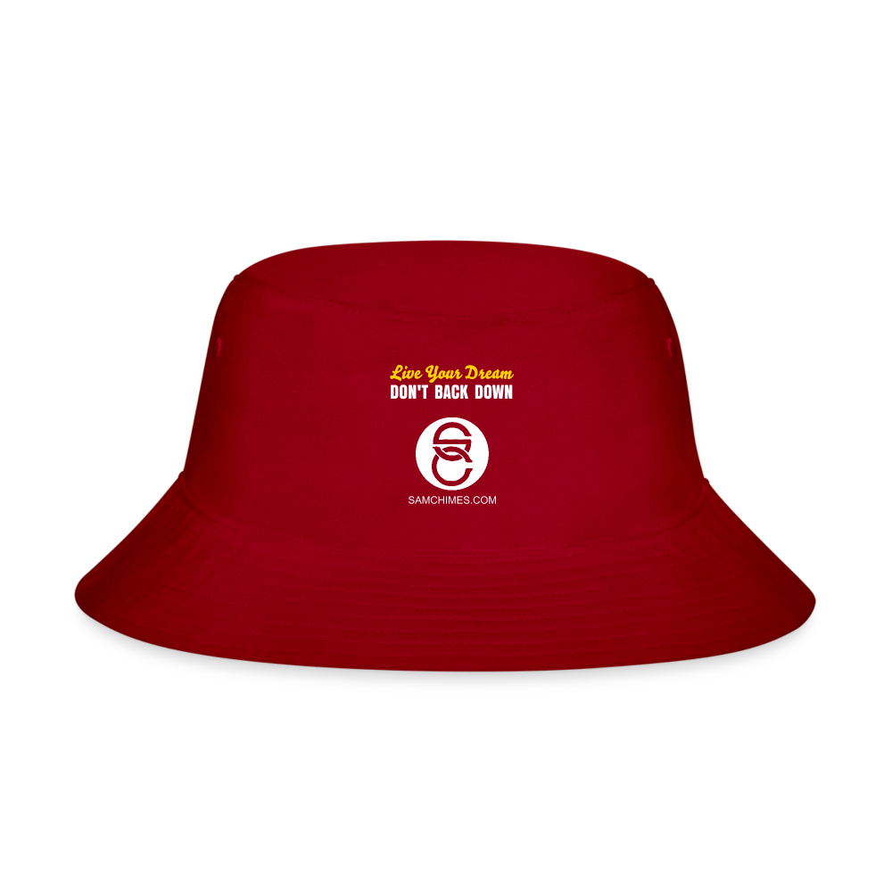 Bucket Hat - red